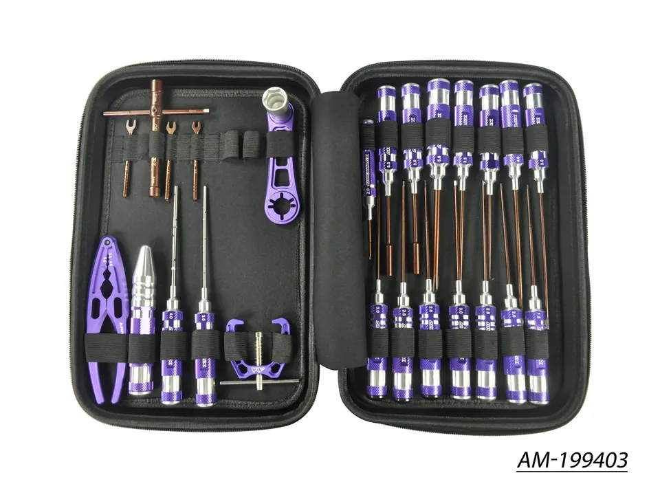 Arrowmax Tools Set kit offroad 25 pcs housse AM-199403