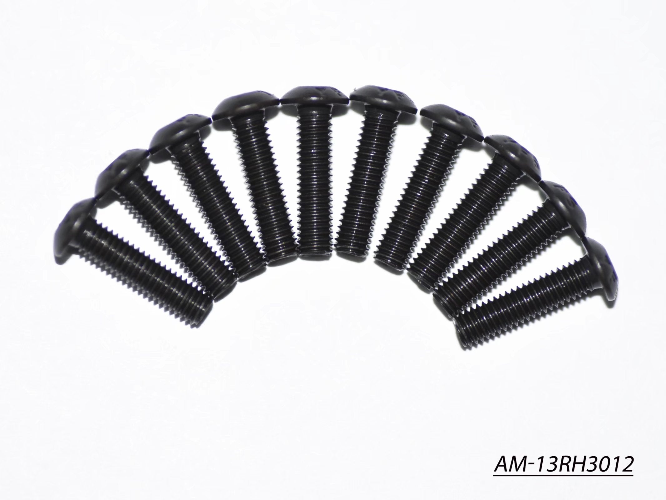 Arrowmax AM-13RH3012 vis Allen M3x12 lot de 10 tête ronde