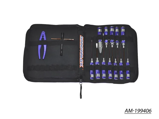 Arrowmax Tools Set AM-199406 kit outils 14 pièces sacoche
