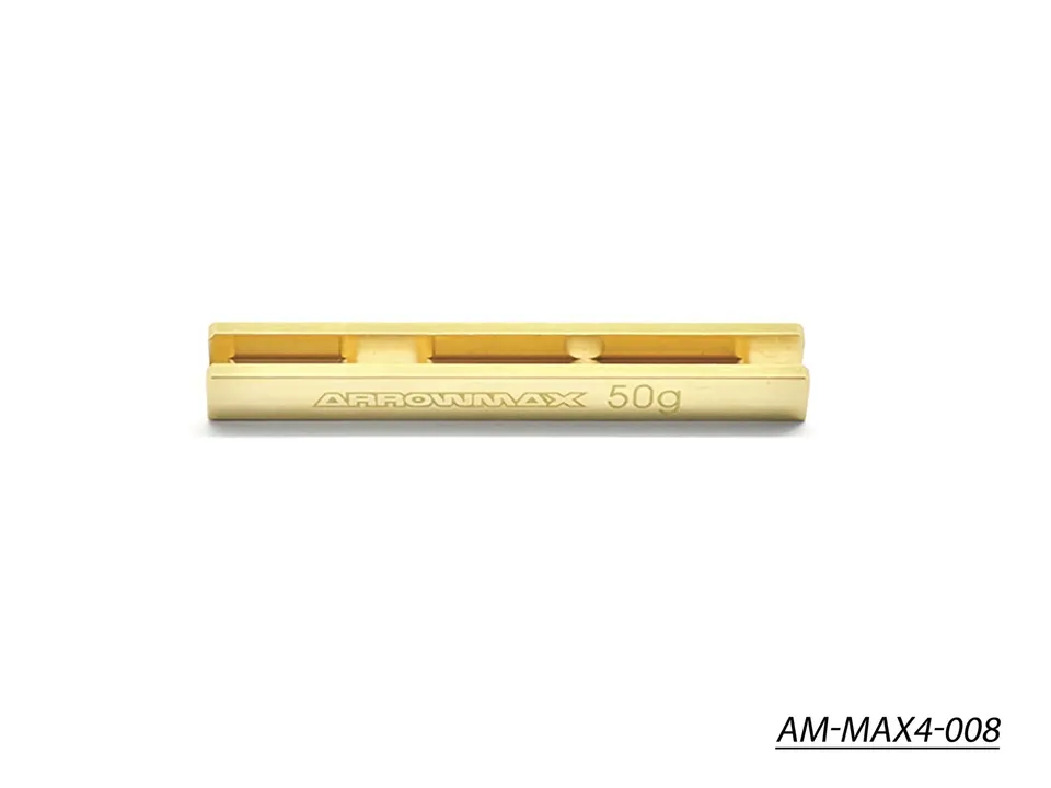 Arrowmax AM-MAX4-008 lest arrière 50g laiton Yokomo