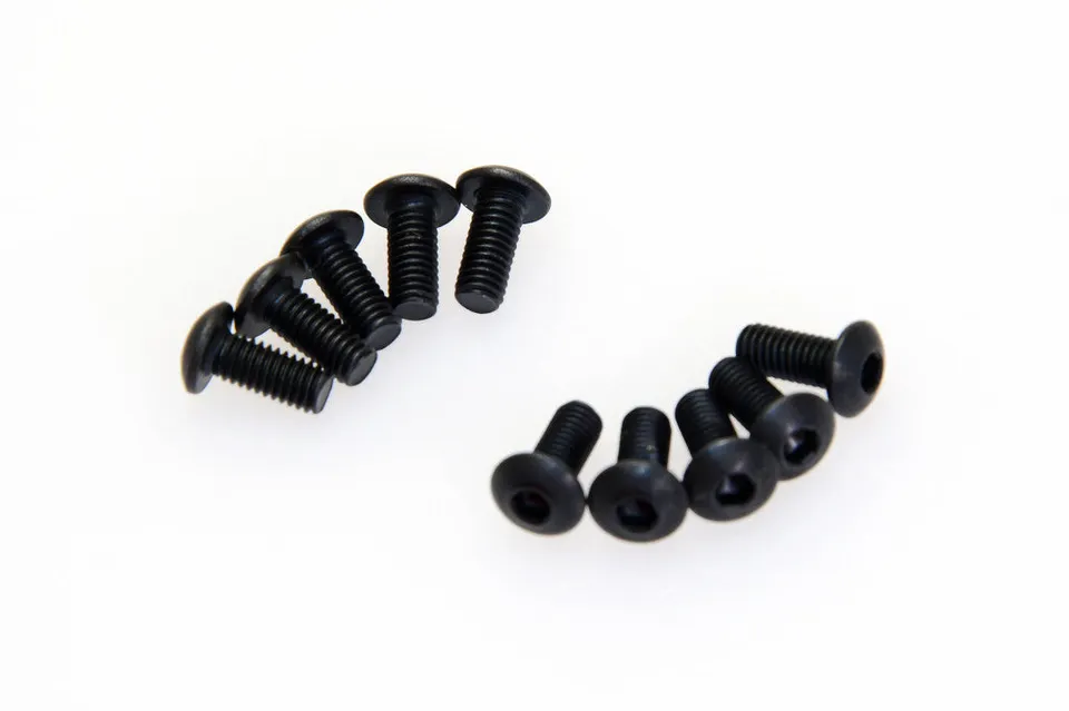 CEN G36373 vis M3x7mm tête ronde hex lot de 10