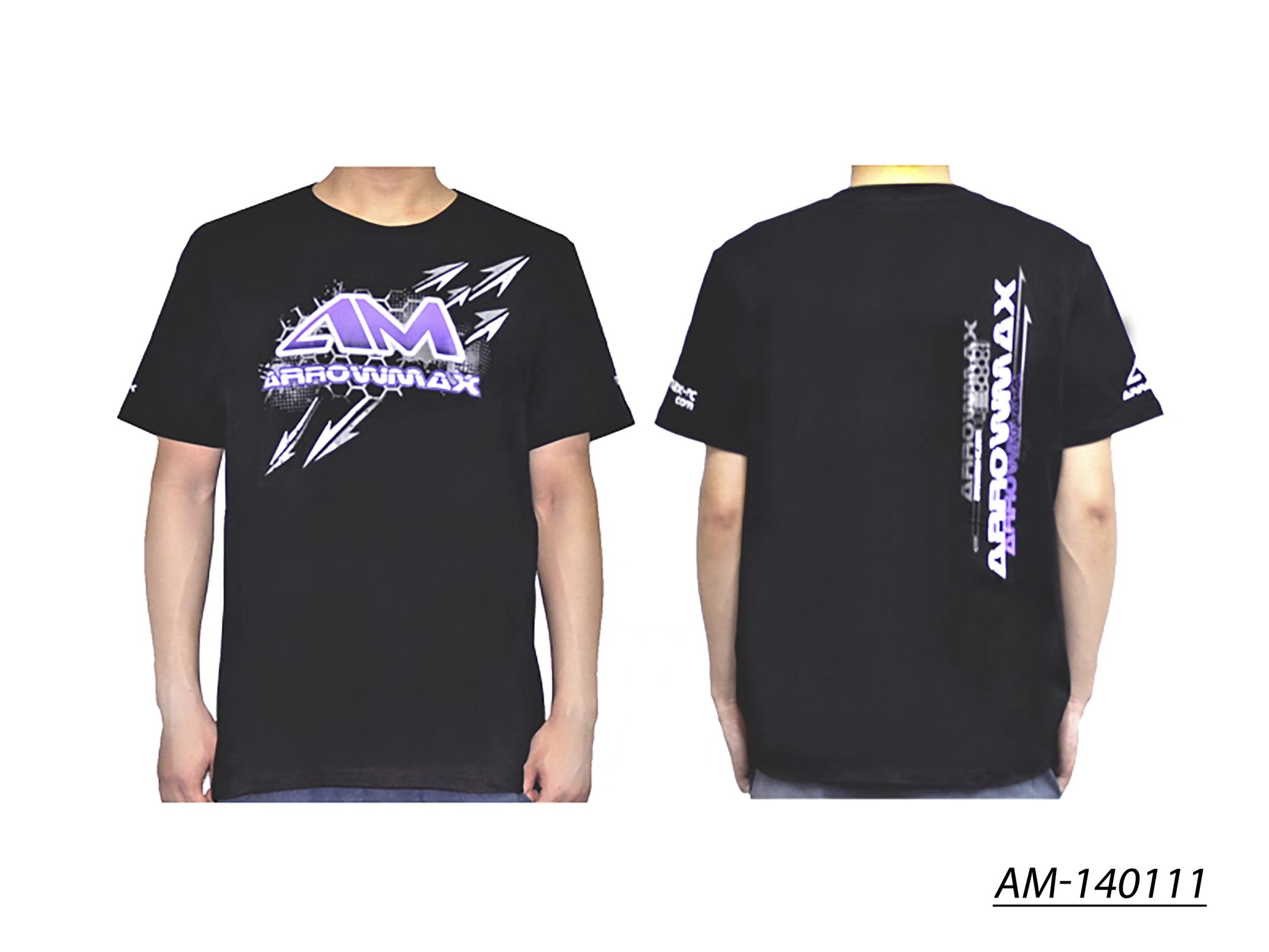 Arrowmax Team Apparel AM-140111 t-shirt 2014 noir taille S
