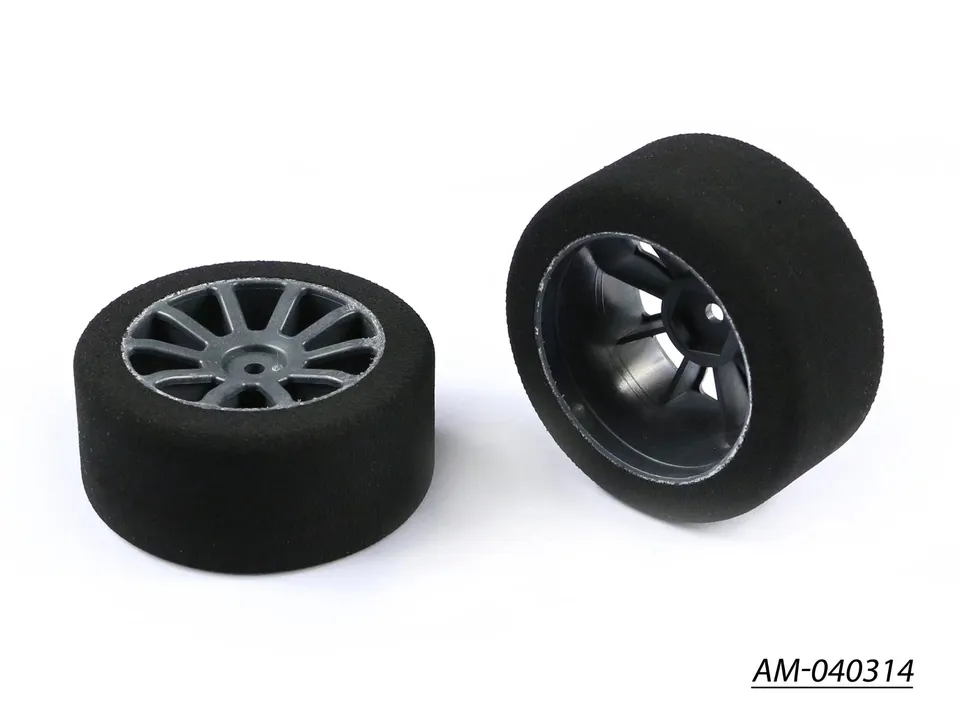 Arrowmax Foam Tires AM-040314 pneu mousse 1/10 arrière 30mm 37 Shore