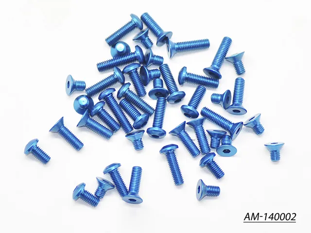 Arrowmax Kit vis alu Yokomo YRF001W AM-141002 43 pièces