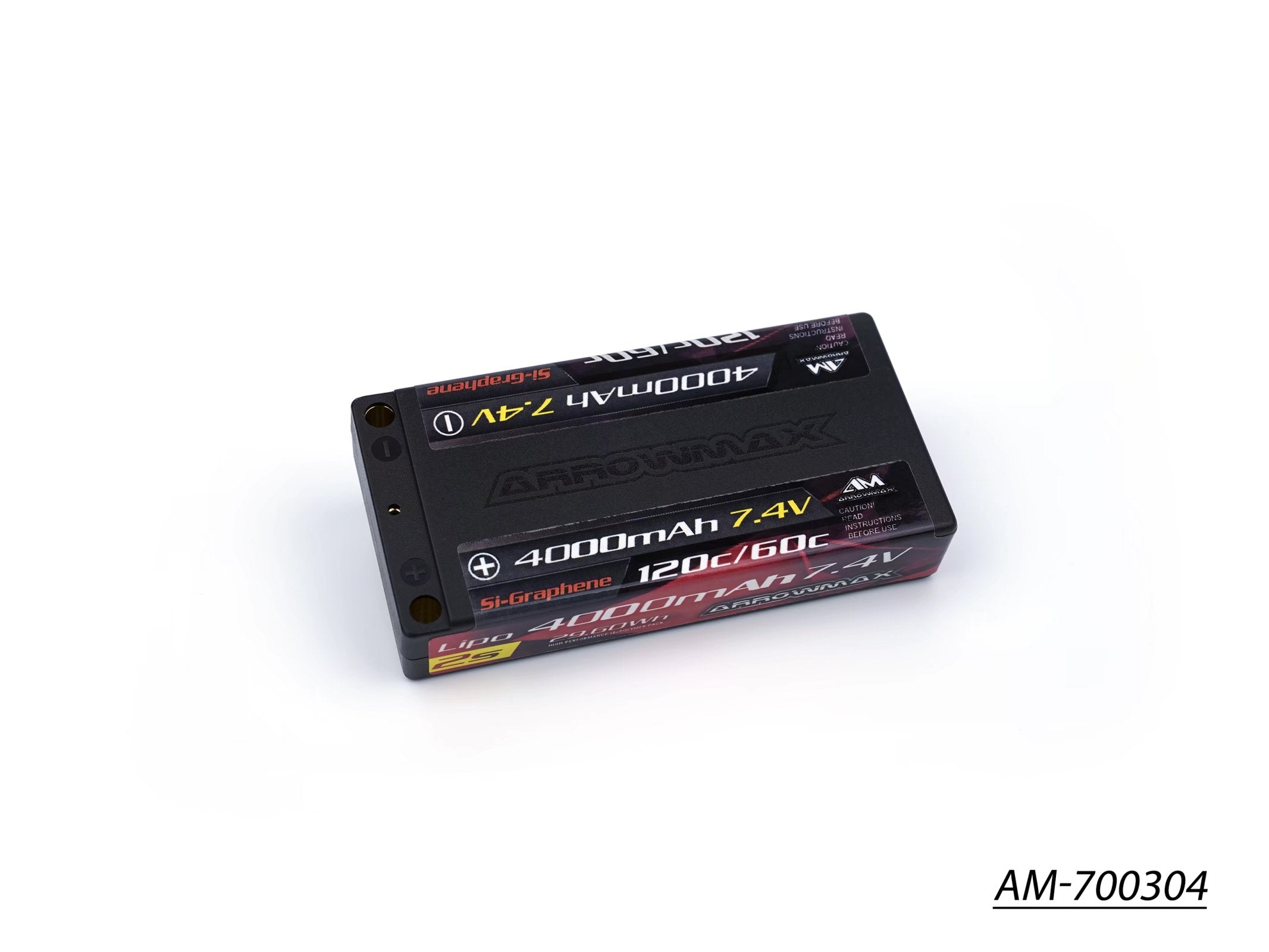 Arrowmax 2S LiPo AM-700304 batterie 4000mAh 7.4V 60C