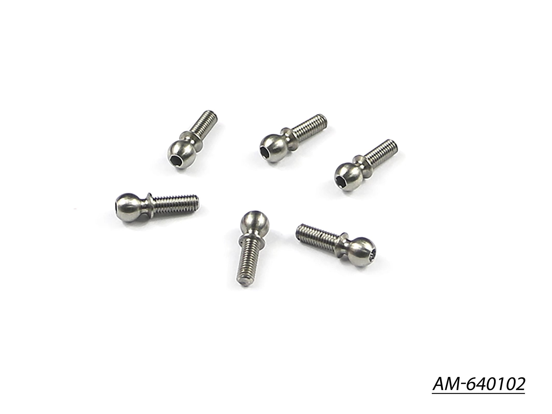 Arrowmax Screws pivotball titane M3x8 (6) AM-640102