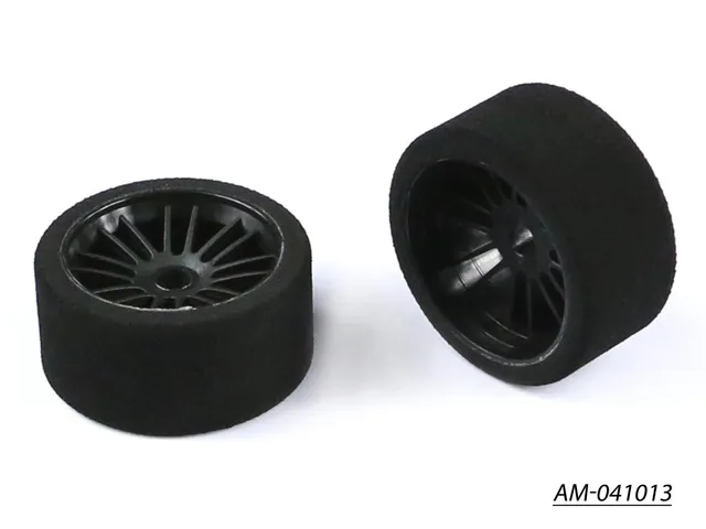 Arrowmax AM-041013 pneus mousse pan car 1/10 avant 37Shore