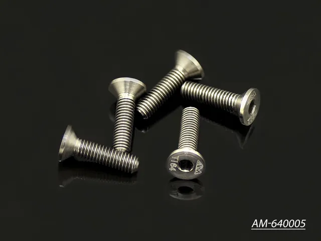 Arrowmax Screws AM-640005 Vis Titane M3x12 Fraisée (5)
