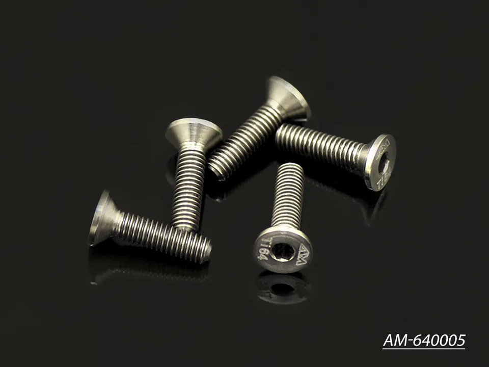 Arrowmax Screws AM-640005 Vis Titane M3x12 Fraisée (5)