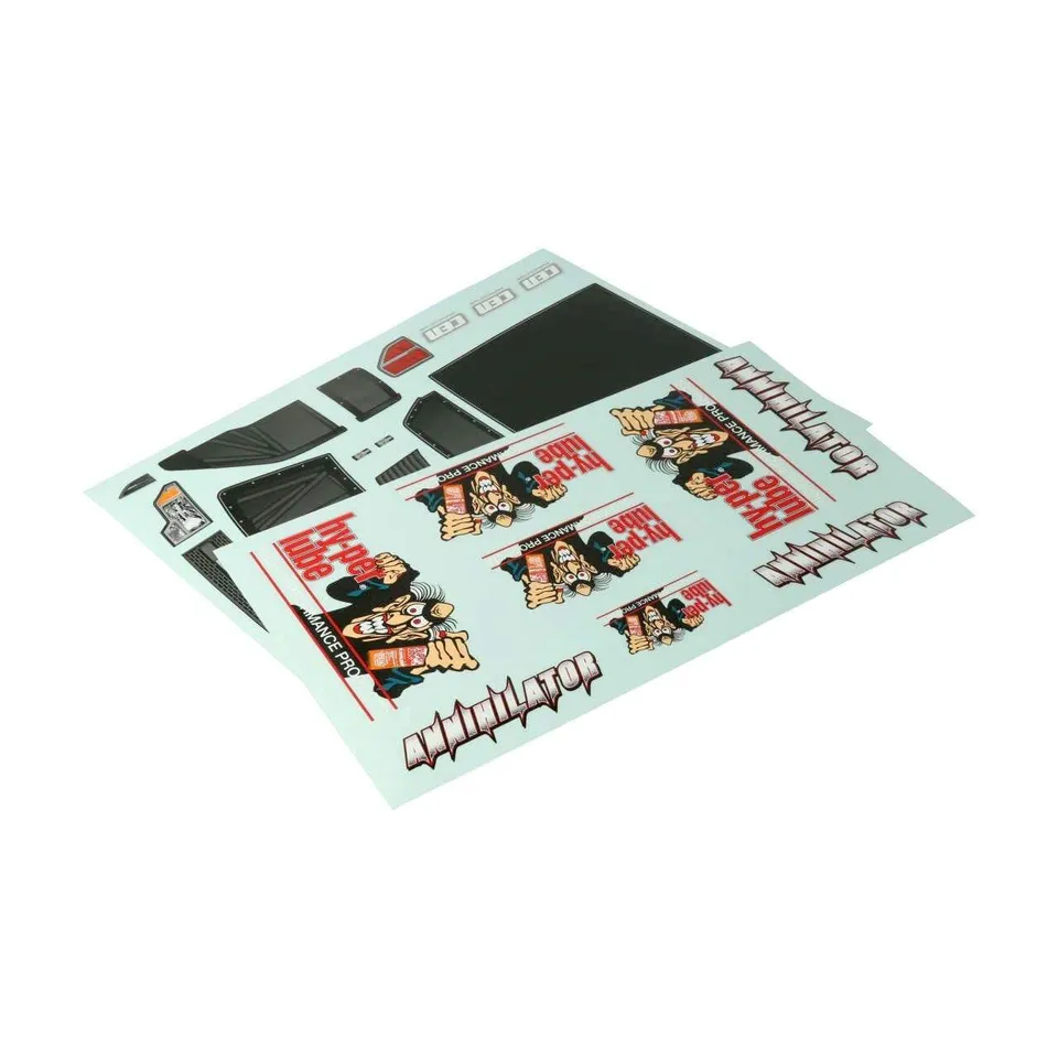 CEN Spare parts CQ0953 stickers HL-150 carrosserie 275mm