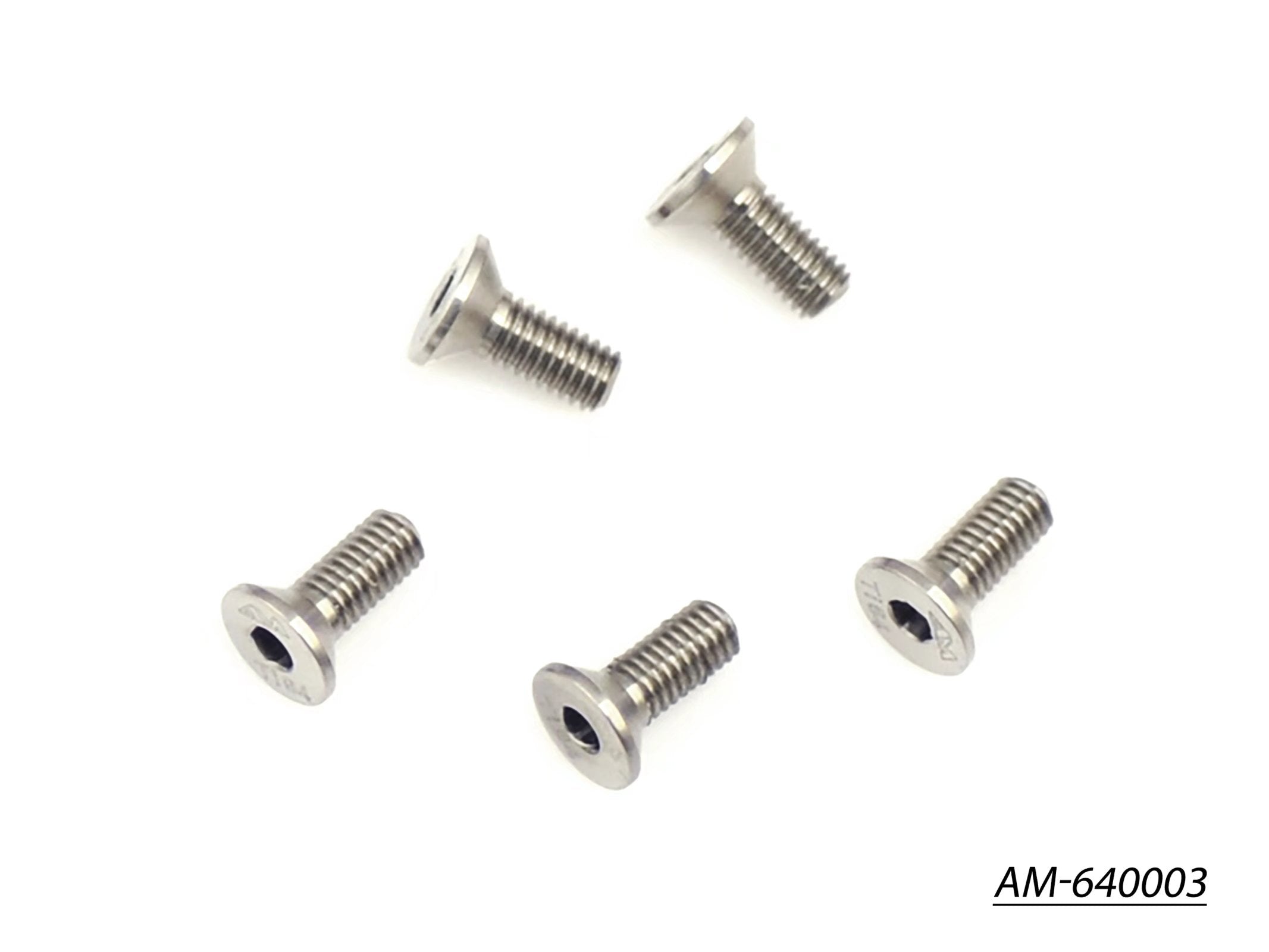 Arrowmax Screws AM-640003 vis titane M3x8 fraisée lot 5