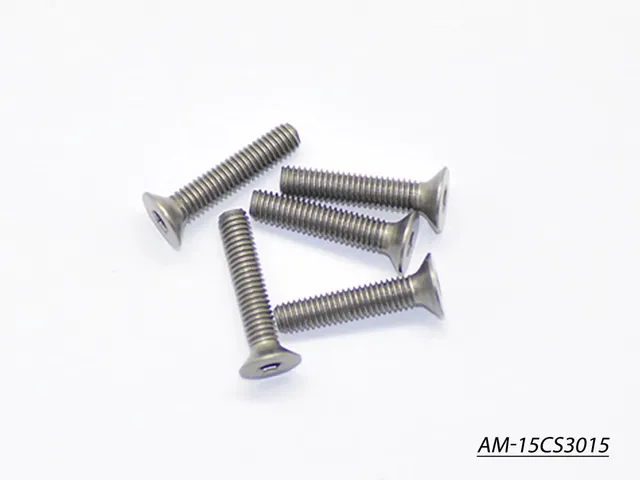 Arrowmax AM-15CS3015 vis titane M3x15 fraisées par 5