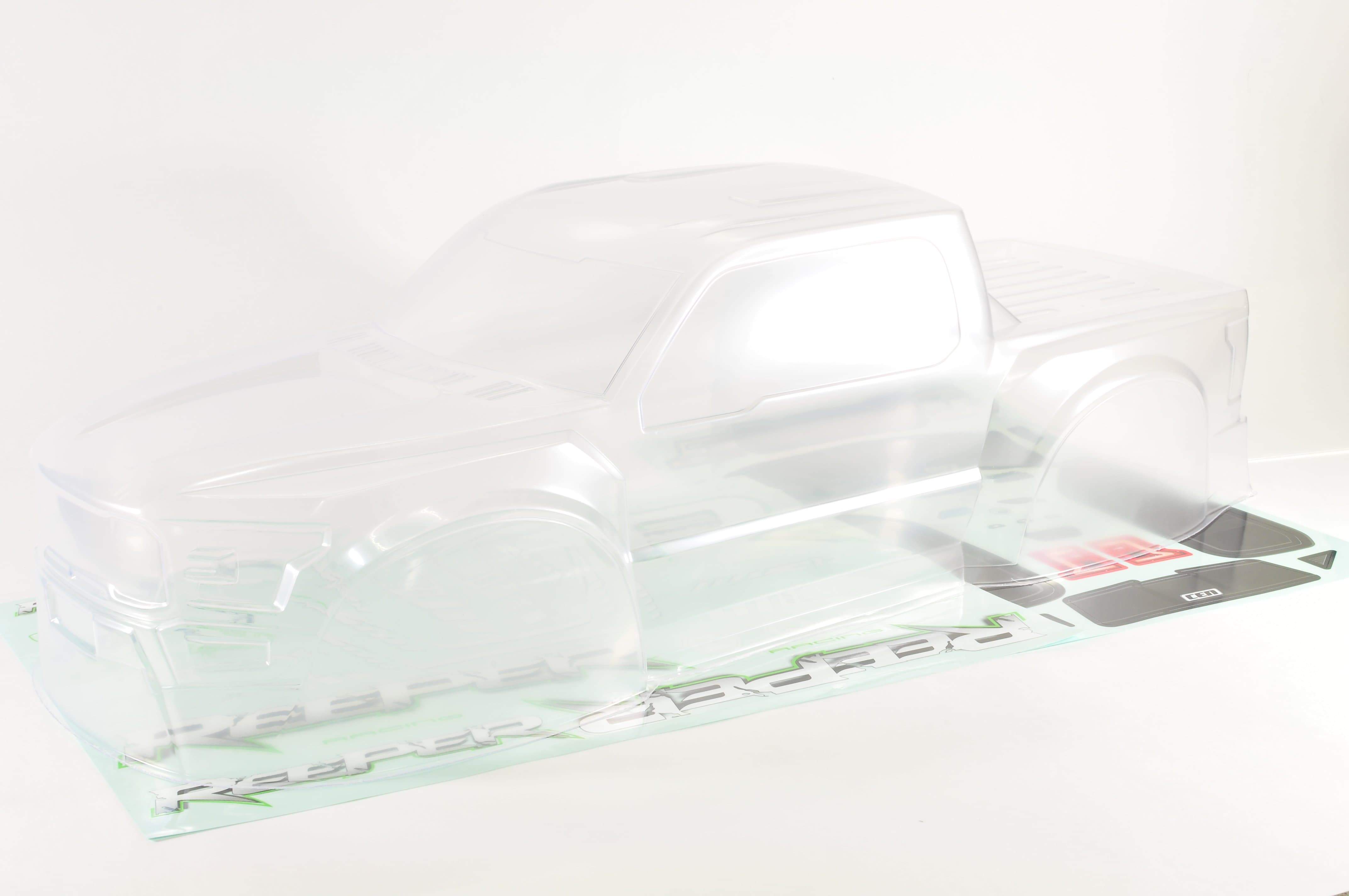 CEN GS155 carrosserie Reeper 1/7 vert transparent sticker