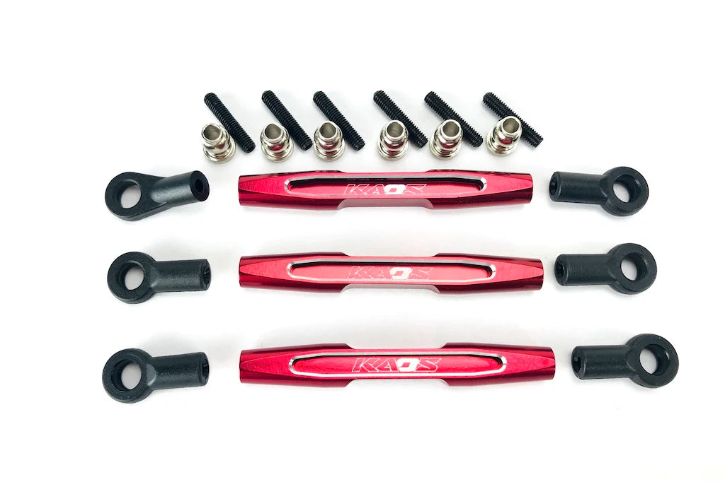 CEN KAOS F450 kit suspension alu rouge