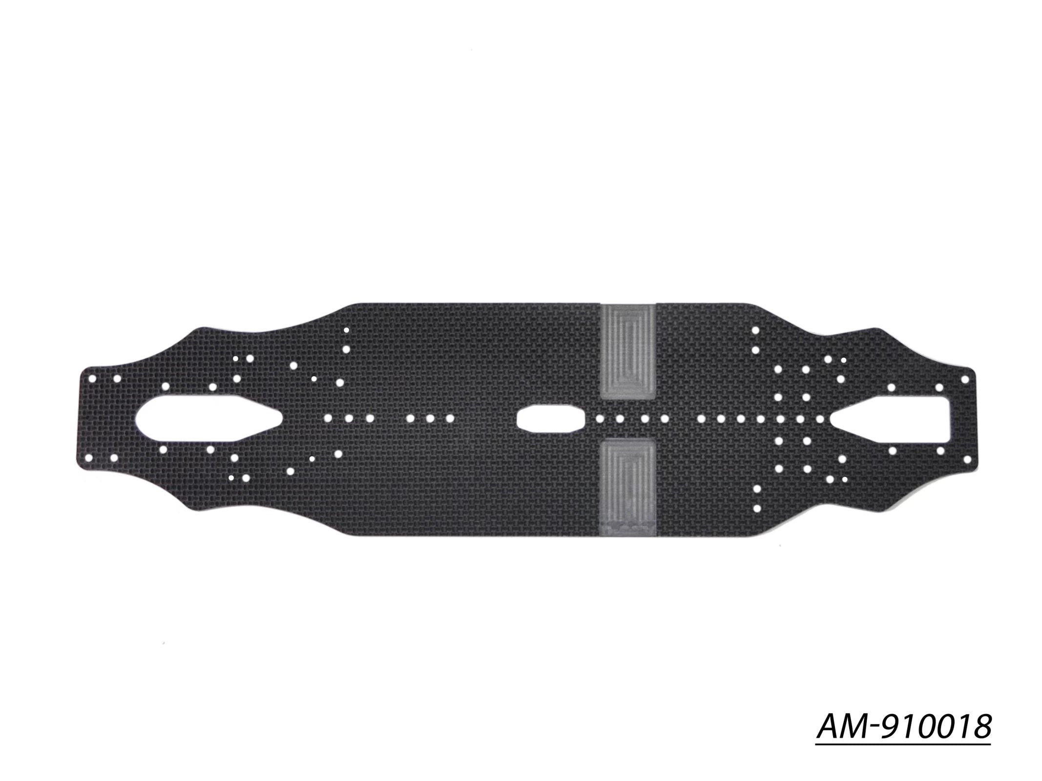 Arrowmax Medius Châssis Yokomo BD9 Mid Carbone AM-910018 2.25mm