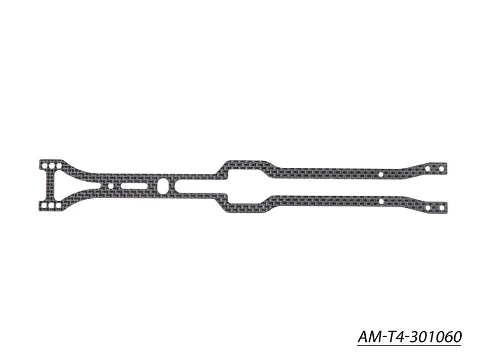 Arrowmax Option Parts T4'20 platine supérieure graphite 2,0 mm AM-T4-301060