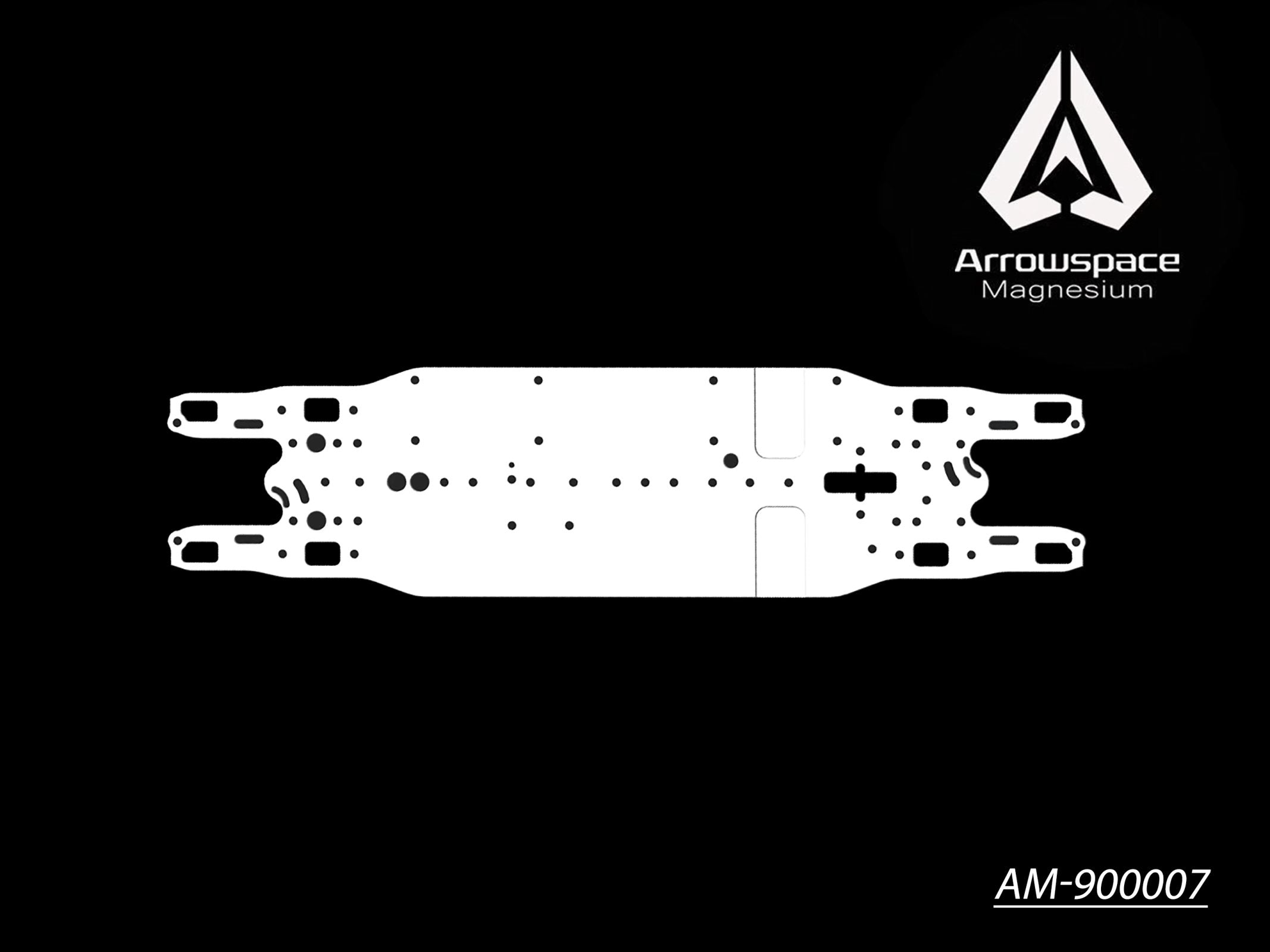 Arrowmax Arrowspace AM-900007 châssis Serpent 4X stiff