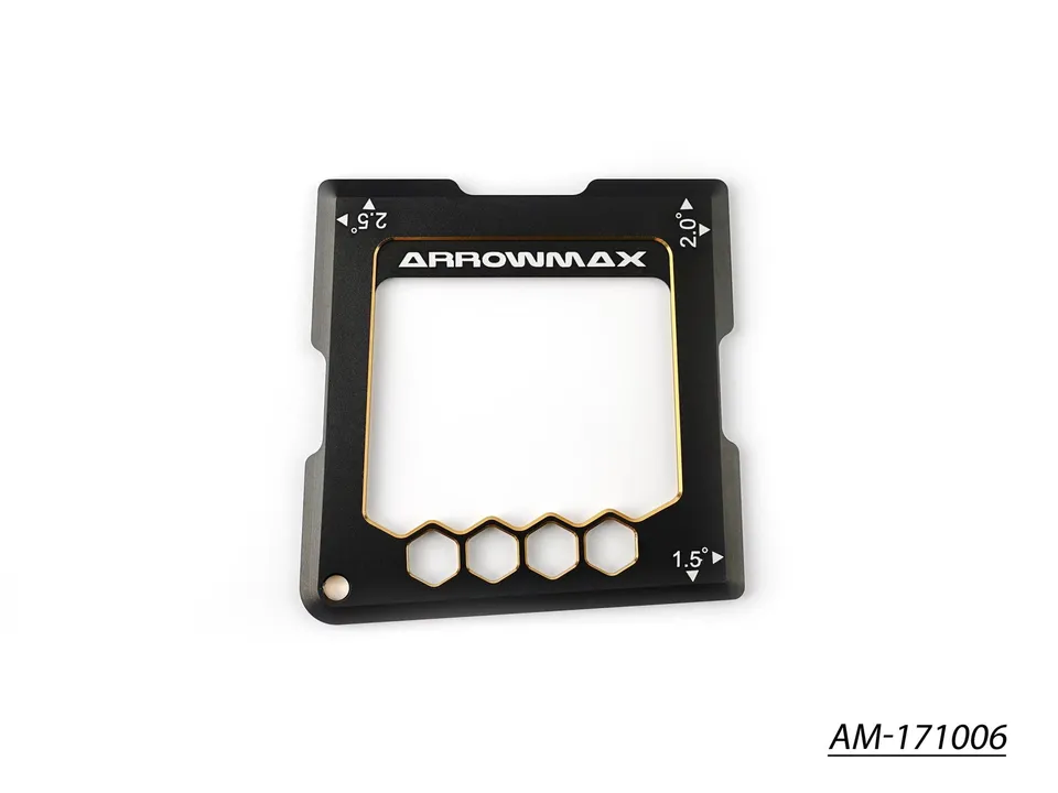 Arrowmax Setup AM-171006 jauge carrossage 1/10 noir doré