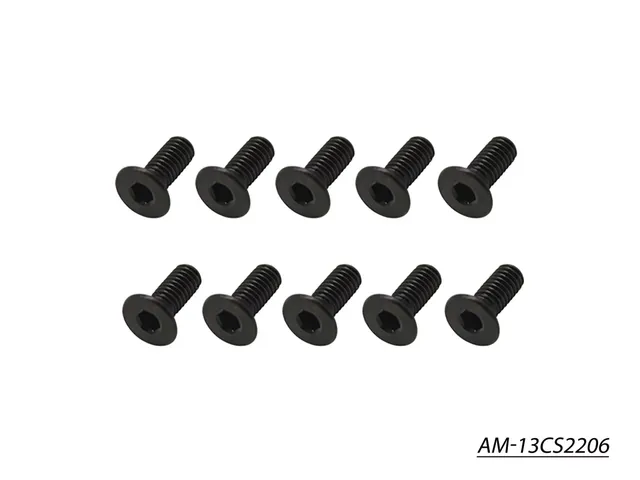 Arrowmax AM-13CS2206 vis fraisées M2.2x6 tête conique x10
