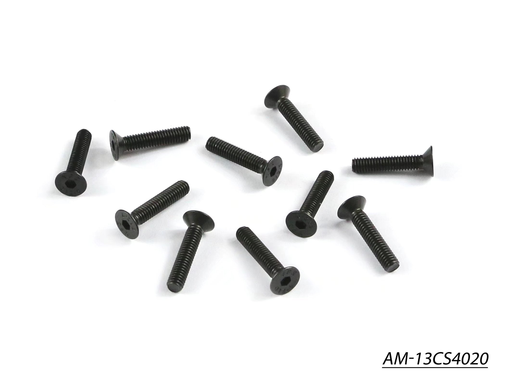 Arrowmax Vis Allen Fraisées M4x20 Acier Lot de 10