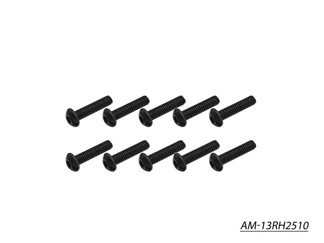 Arrowmax Screws AM-13RH2510 Vis Allen M2.5x10 Ronde x10