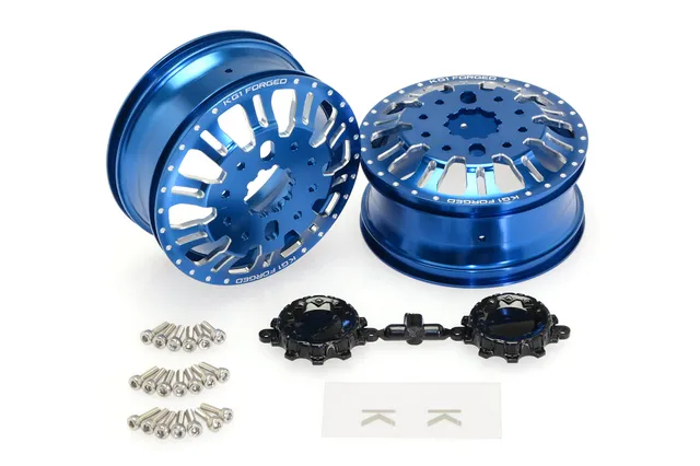 CEN DL CKD0656 Jante Arrière Dually Alu CNC Bleu x2 F450