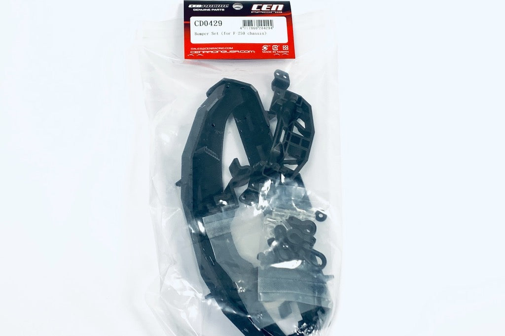 CEN CD0429 Kit Pare-Chocs Noir F-250 AV+AR + Crochets