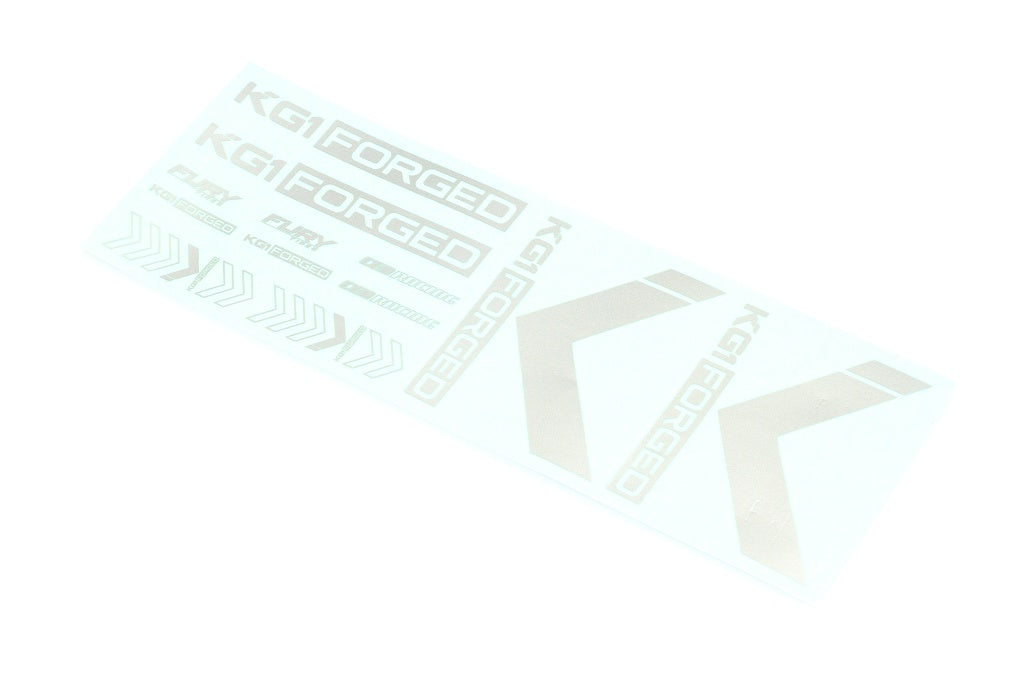 CEN CD0973 KG1 Forged V2 autocollant argent
