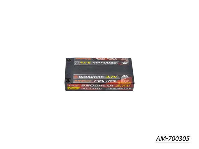 Arrowmax 1S LiPo AM-700305 batterie Lipo 8200mAh 3.7V 65C