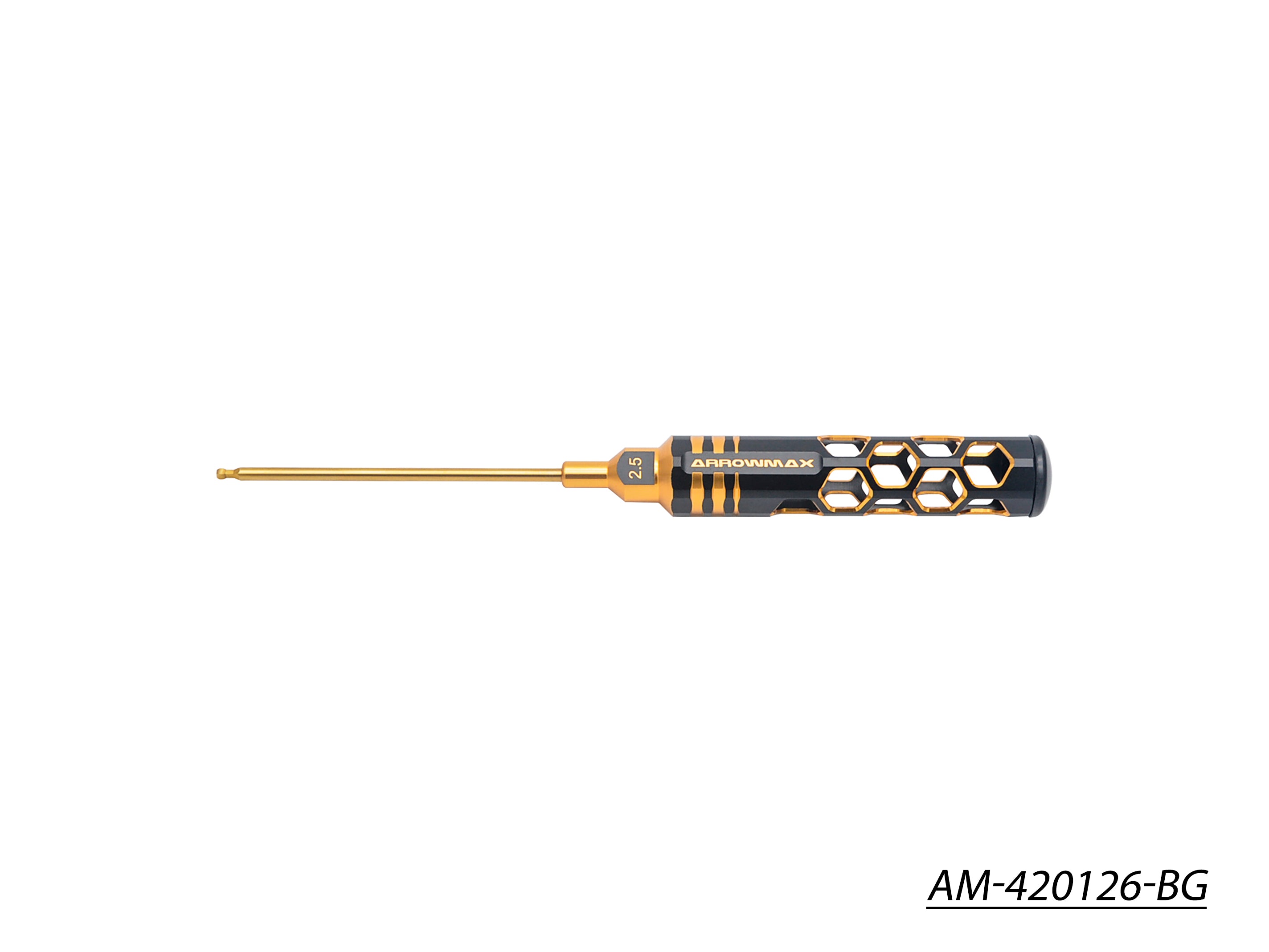 Arrowmax Black Golden Clé bille 3,0x120mm AM-420130-BG