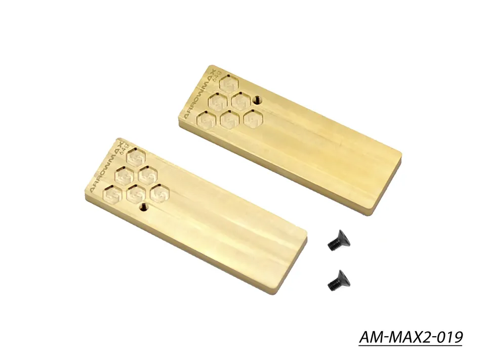 Arrowmax AM-MAX2-019 lest latéral laiton x2