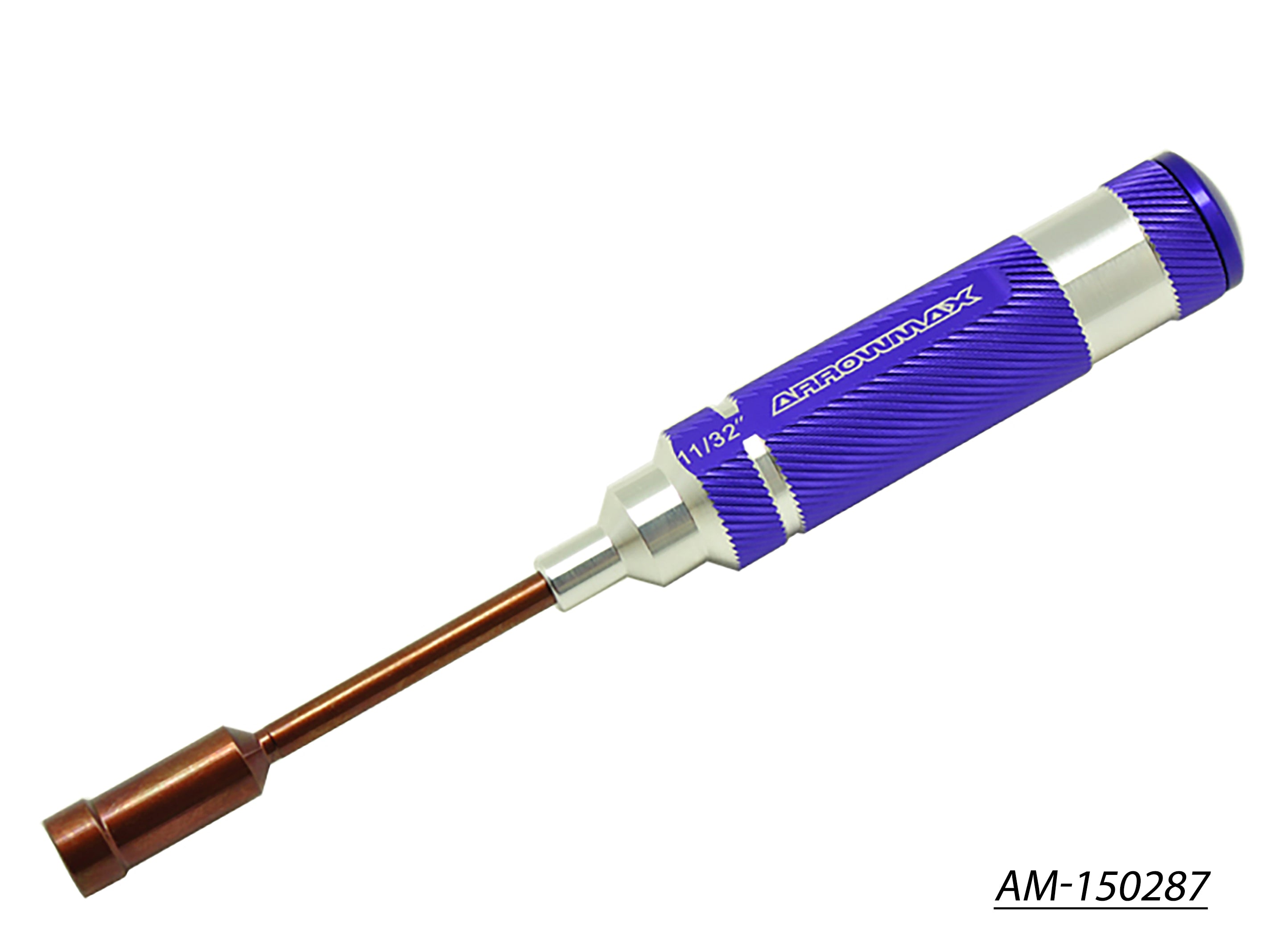 Arrowmax Purple Tournevis Douille 5.0x100mm Écrou