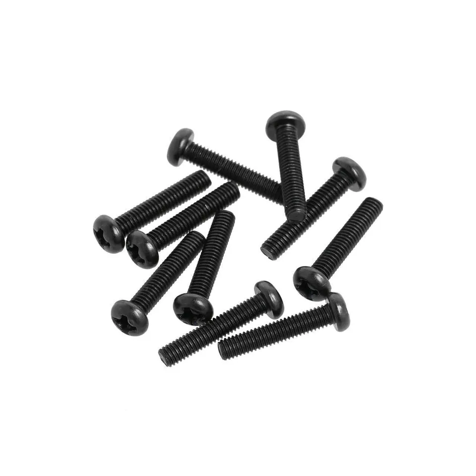 CEN Hardware G36193 vis M3x15mm tête binding lot 10 cruciforme