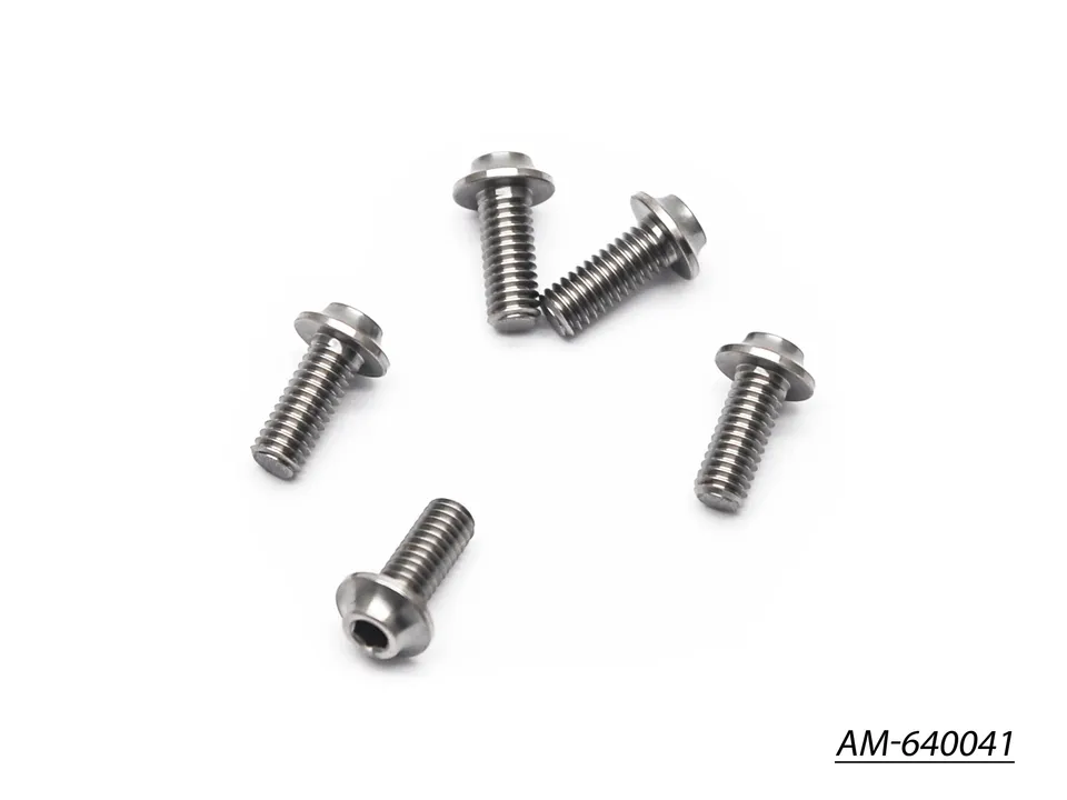 Arrowmax Screws AM-640041 vis titane M4x10 tête ronde x5