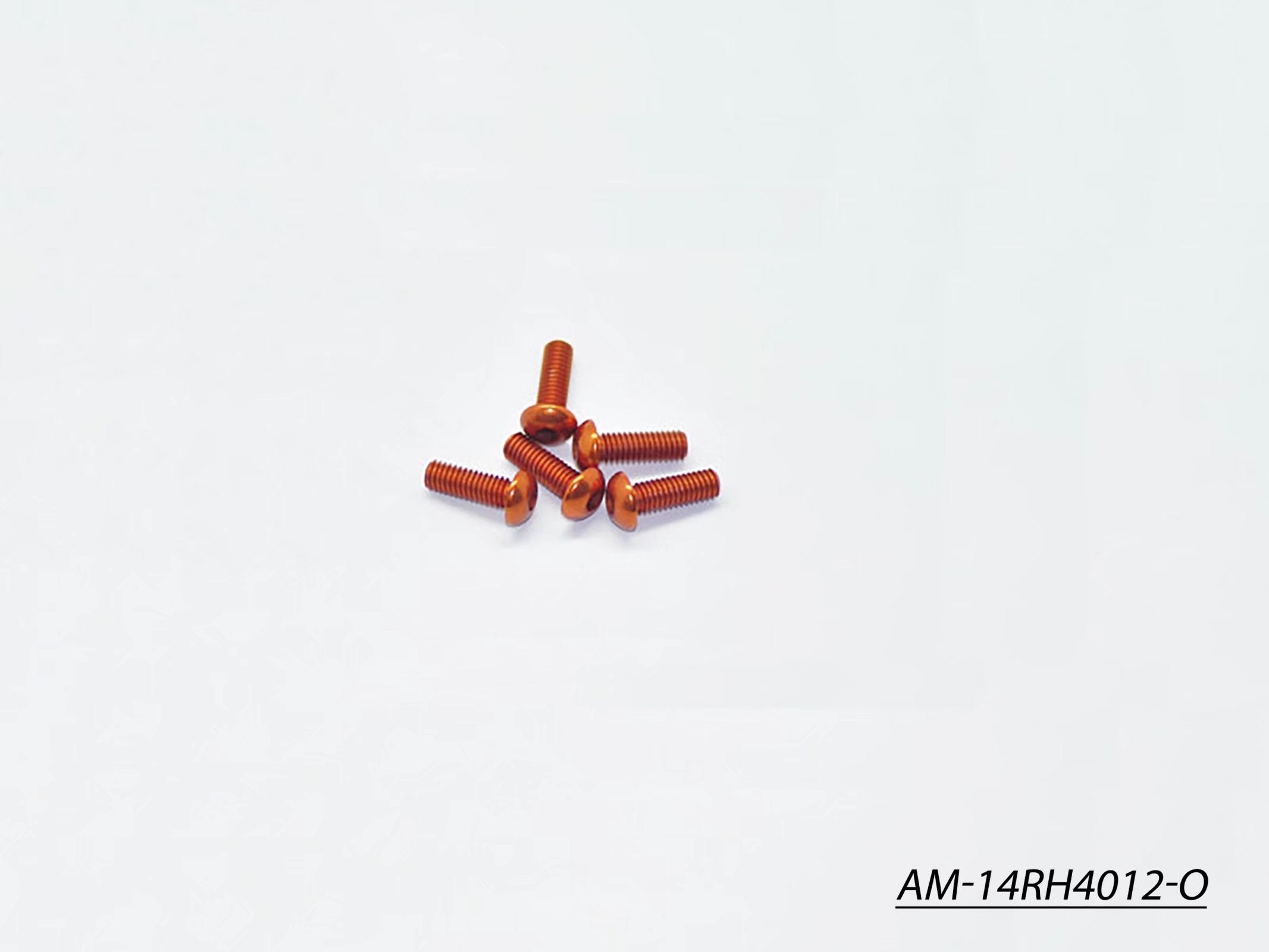 Arrowmax AM-14RH4012-O vis alu M4x12 orange 7075 lot 5