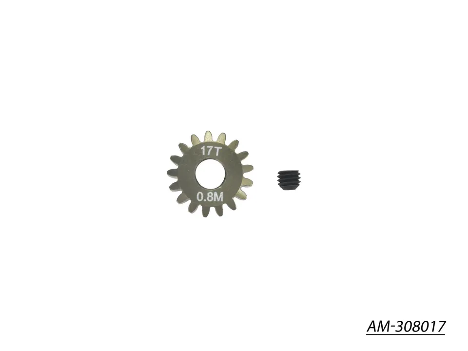 Arrowmax Gears AM-308017 pignon 0.8M 17T 7075 Hard