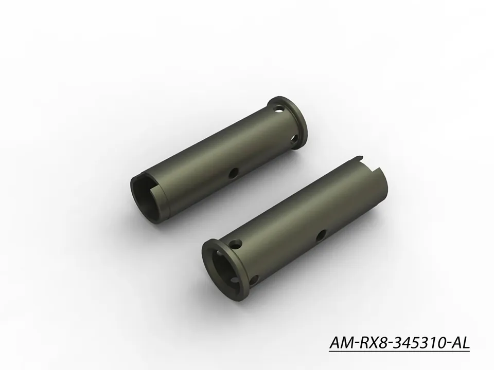 Arrowmax axe roue arrière 7075 Hard x2 AM-RX8-345310