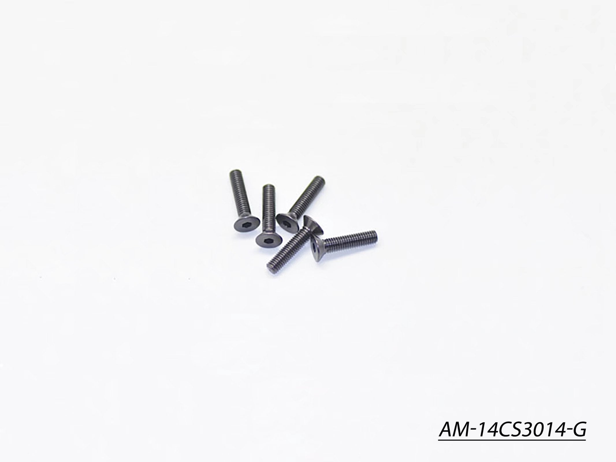 Arrowmax Screws AM-14CS3014-G vis alu M3x14 grise lot 5