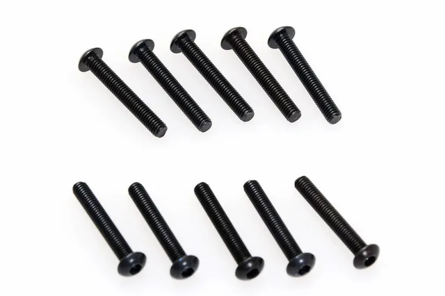 CEN G36330 vis tête ronde M3x20 mm hex 10 pcs