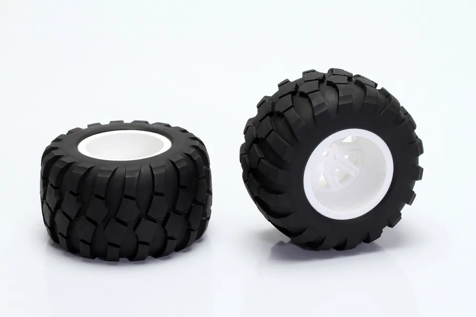CEN CQ0505 Roue Pneu Collé 2.2" Blanc Jimny