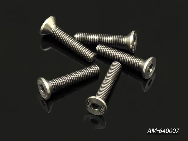 Arrowmax Screws vis fraisée M3x16 titane x5