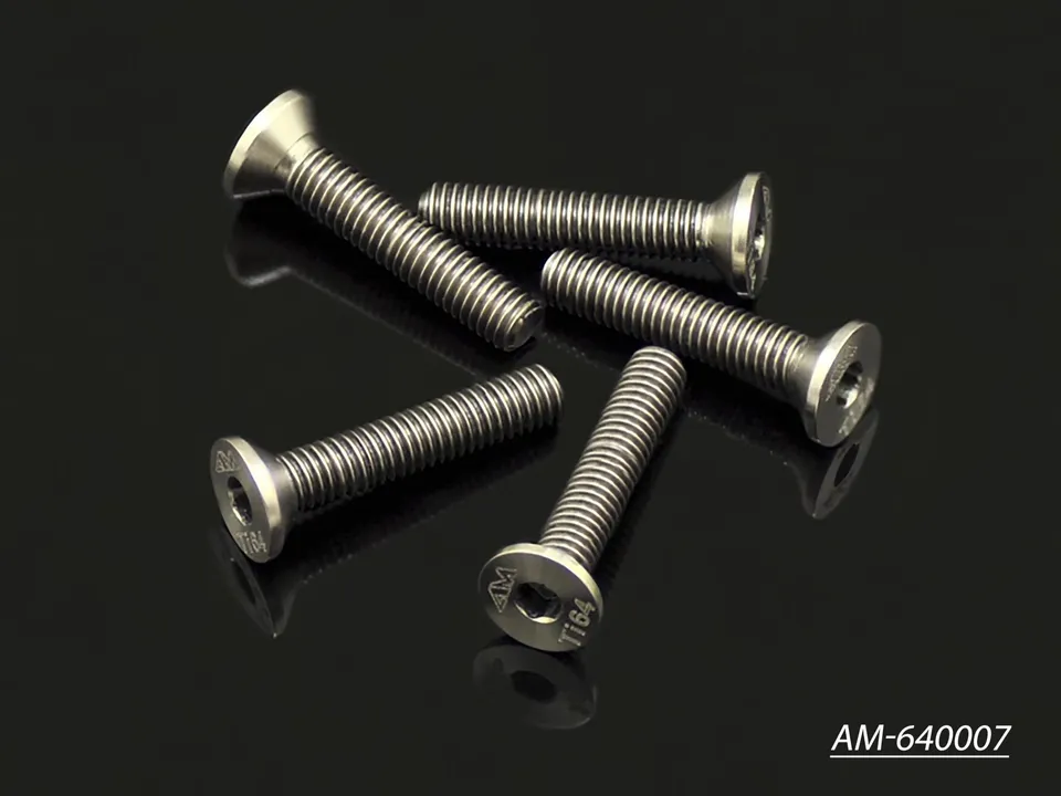 Arrowmax Screws vis fraisée M3x16 titane x5