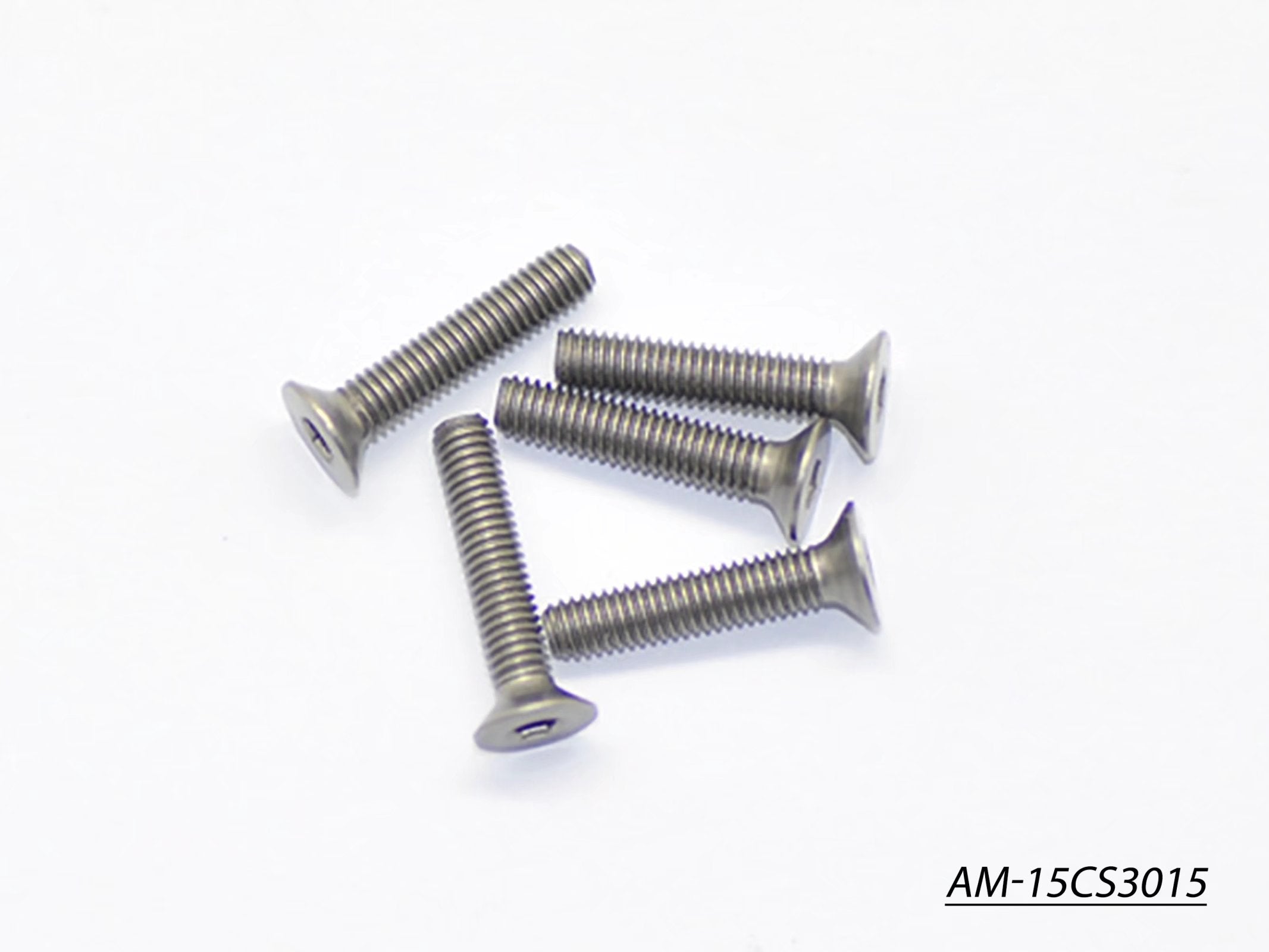 Arrowmax AM-15CS3015 vis titane M3x15 fraisées par 5