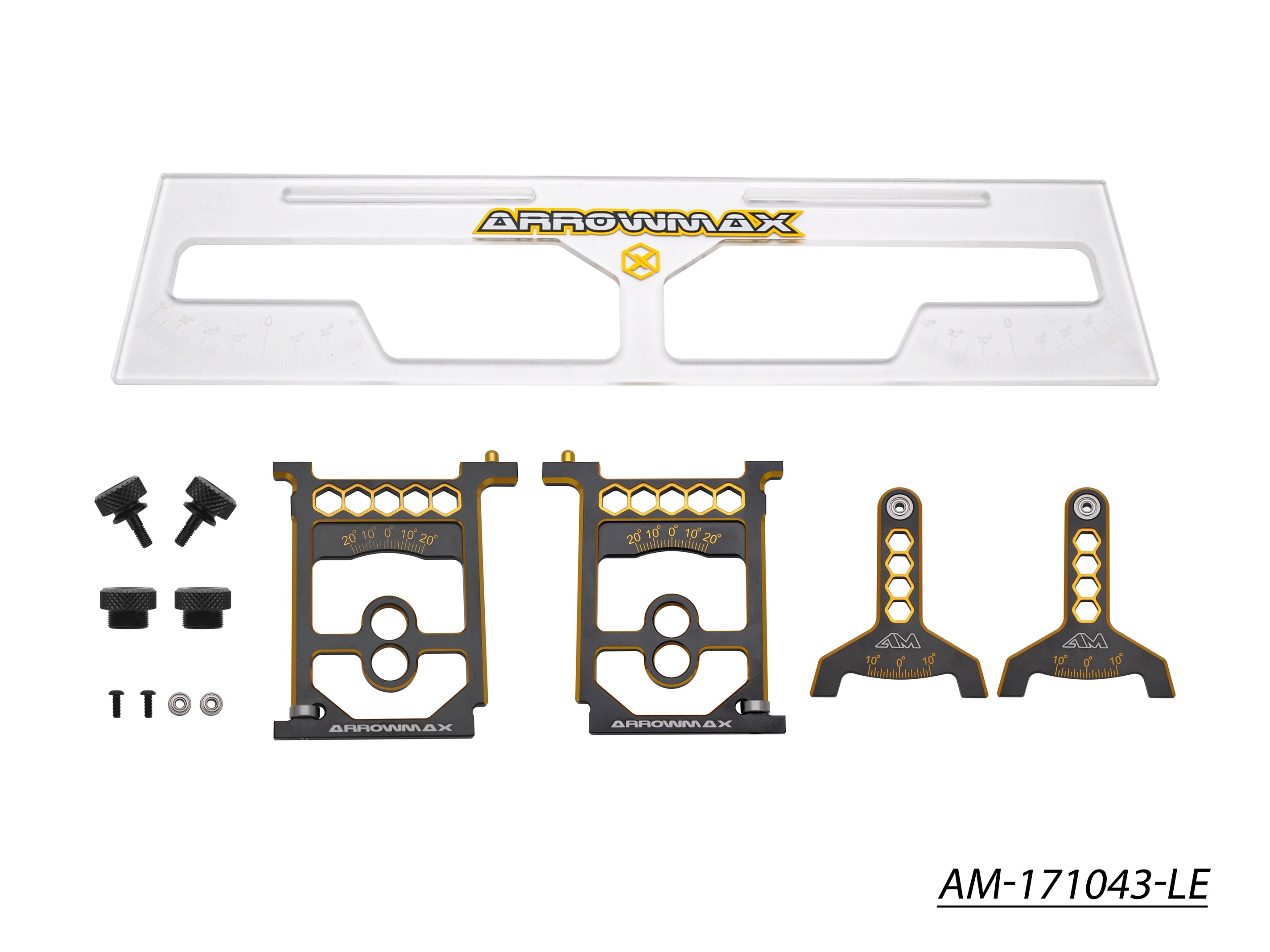 Arrowmax Setup AM-171043-LE banc réglage pan cars 1/10 1/12