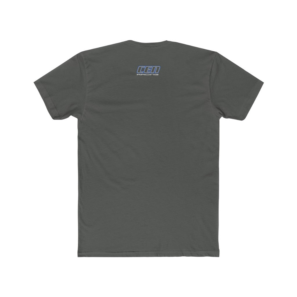 CEN Racing T-Shirt Coton Daytona Bleu Noir L