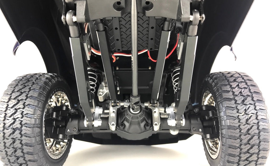 CEN KAOS DL CKD0377 biellette arrière 117 mm alu noir