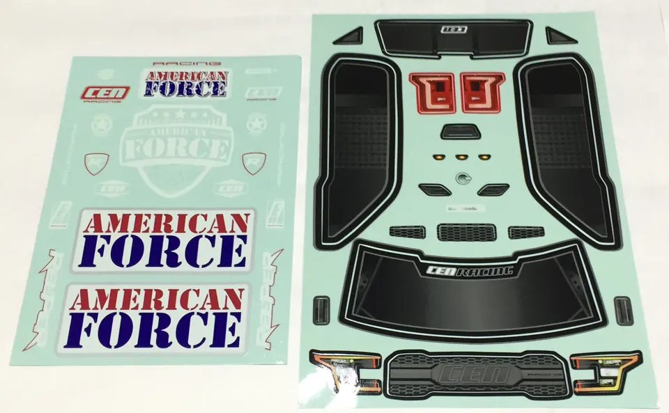 CEN GS184 planche stickers Reeper American Force Edition