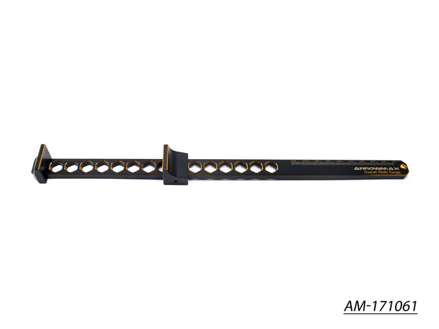 Arrowmax Black Golden AM-171061 jauge largeur 1/8 1/10