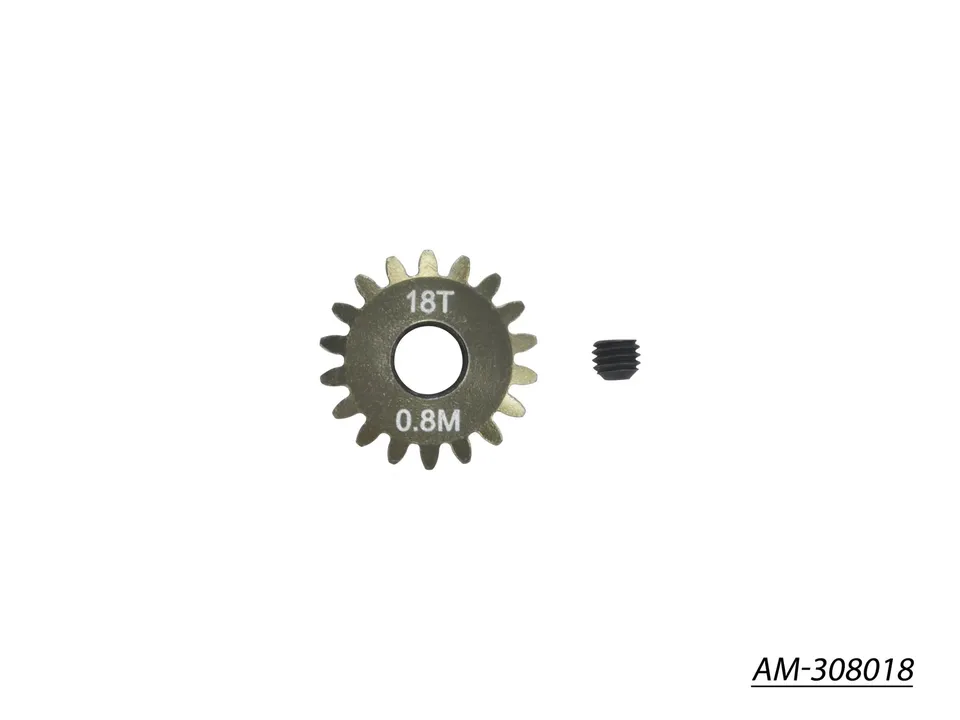 Arrowmax Gears pignon 0.8M 18T 7075 AM-308018