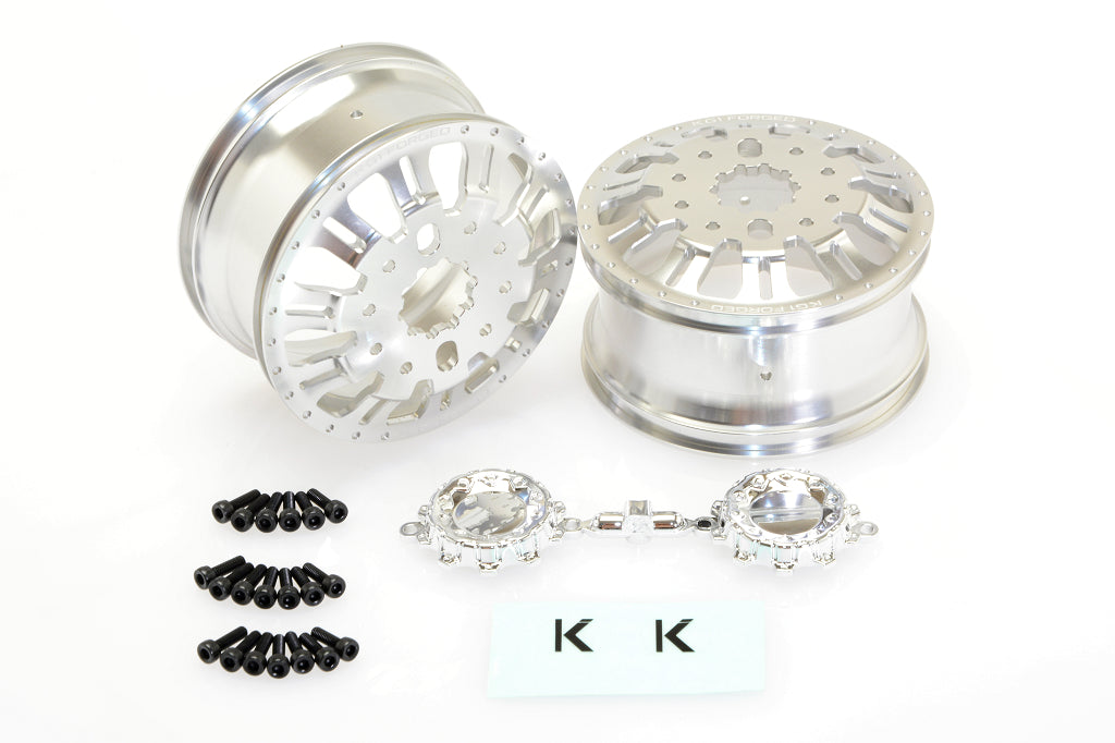 CEN KAOS DL CKD0651 roue avant alu argent x2 F450